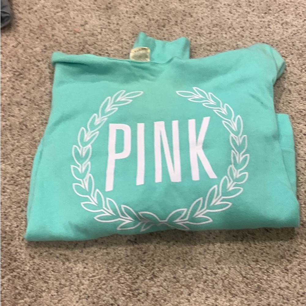PINK Sweatshirt with Hood (large)